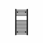 plain image of matte black towel rail